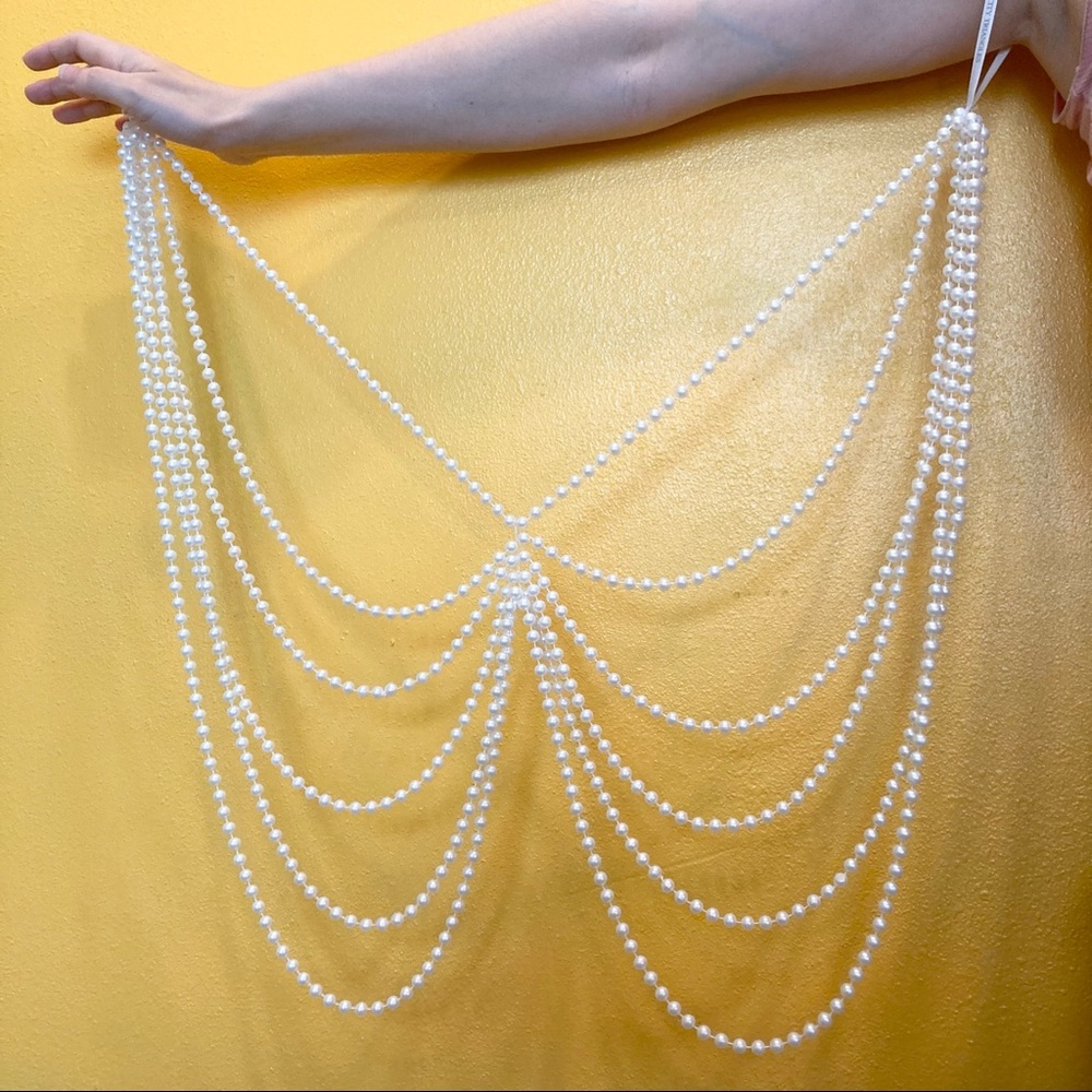 Pair of Pearl drape Wings